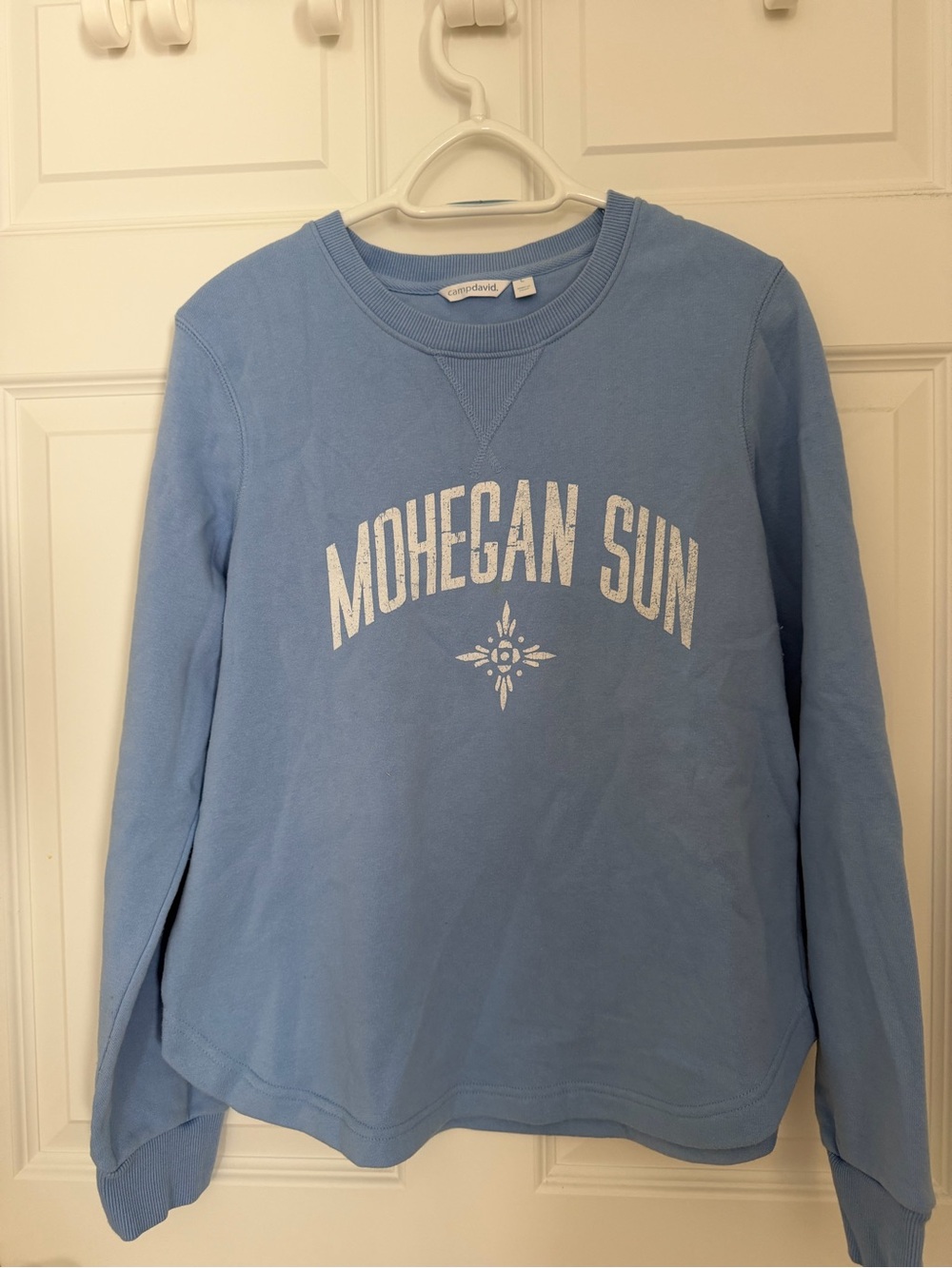 Women's Light Blue Crewneck Sweatshirt